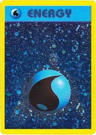 Water Energy (WotC 2002 League Promo) [League & Championship Cards]  - Holofoil