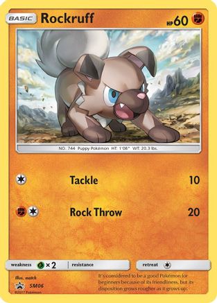 Rockruff SM06 [SM Promos]  - Holofoil