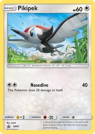 Pikipek SM07 [SM Promos]  - Holofoil