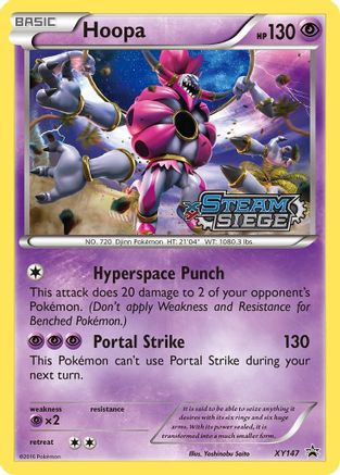 Hoopa (XY Steam Siege Prerelease) XY147 [XY Promos]  - Holofoil