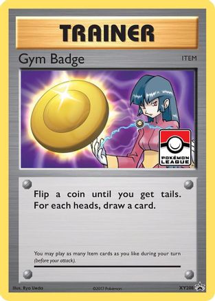 Gym Badge (Sabrina) XY208 [XY Promos]  - Holofoil