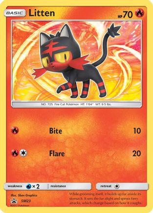 Litten SM23 [SM Promos]  - Holofoil