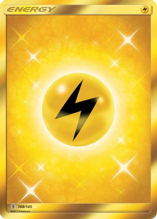 Lightning Energy (Secret) 168/145 [SM  Guardians Rising]  - Holofoil