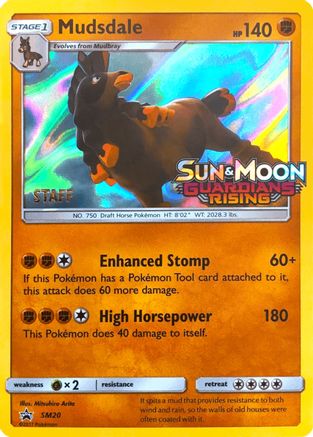 Mudsdale SM20 [SM Promos]  - Holofoil