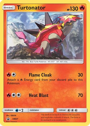 Turtonator SM27 [SM Promos]  - Holofoil