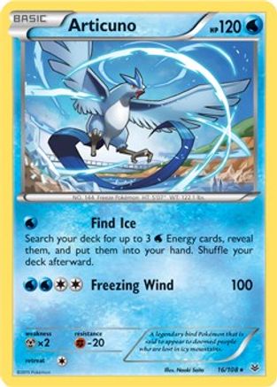 Articuno 016/108 [Deck Exclusives]  - Holofoil