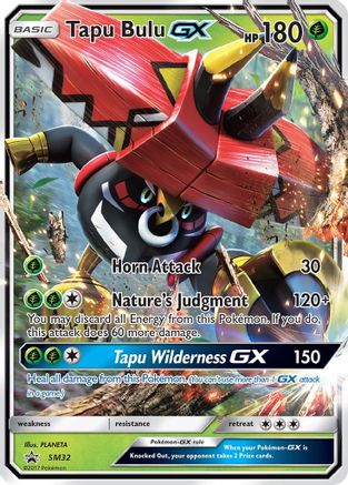 Tapu Bulu GX SM32 [SM Promos]  - Holofoil