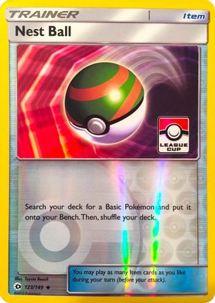 Nest Ball 123/149 [League & Championship Cards]  - Reverse Holofoil