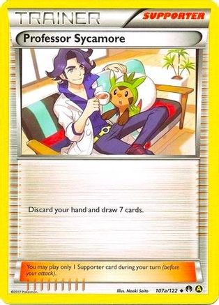 Professor Sycamore 107a/122 [Alternate Art Promos]