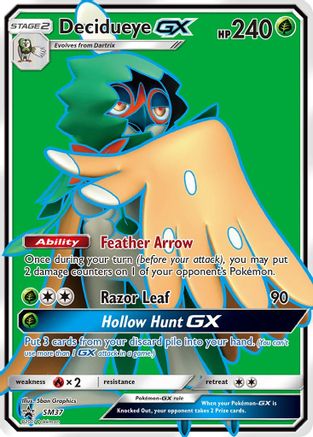 Decidueye GX SM37 [SM Promos]  - Holofoil