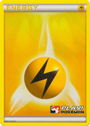 Lightning Energy (2011 Play! Pokemon) [League & Championship Cards]  - Holofoil