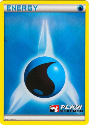 Water Energy (2011 Play! Pokemon) [League & Championship Cards]  - Holofoil