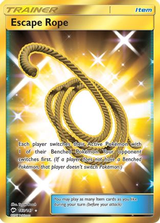 Escape Rope (Secret) 163/147 [SM  Burning Shadows]  - Holofoil