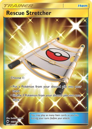 Rescue Stretcher (Secret) 165/147 [SM  Burning Shadows]  - Holofoil