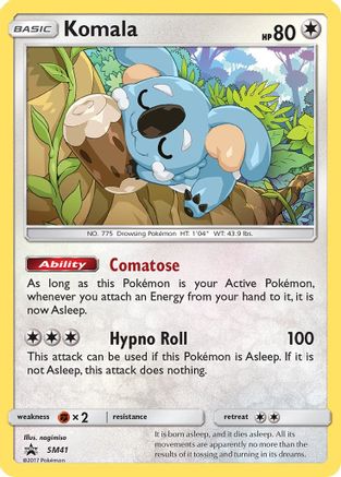 Komala SM41 [SM Promos]  - Holofoil