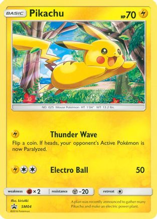 Pikachu SM04 [SM Promos]