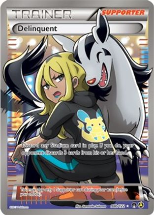 Delinquent 98b/122 [Alternate Art Promos]  - Holofoil