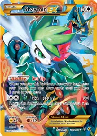 Shaymin EX 77a/108 [Alternate Art Promos]  - Holofoil