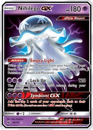 Nihilego GX 049/111 [SM  Crimson Invasion]  - Holofoil