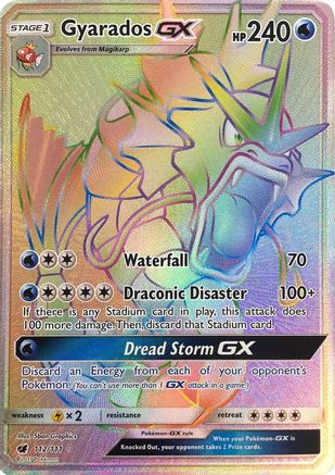 Gyarados GX (Secret) 112 [SM  Crimson Invasion]  - Holofoil