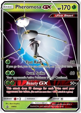Pheromosa GX SM66 [SM Promos]  - Holofoil