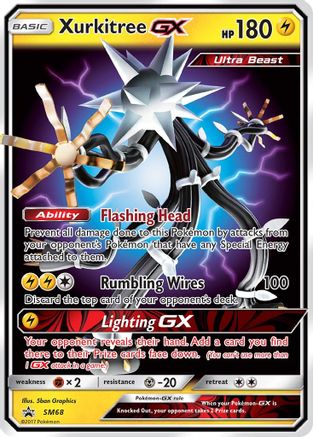 Xurkitree GX SM68  - Holofoil