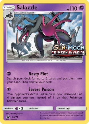Salazzle SM73 [SM Promos]  - Holofoil