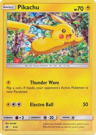 Pikachu 005/12 [McDonalds Promos 2017]  - Holofoil
