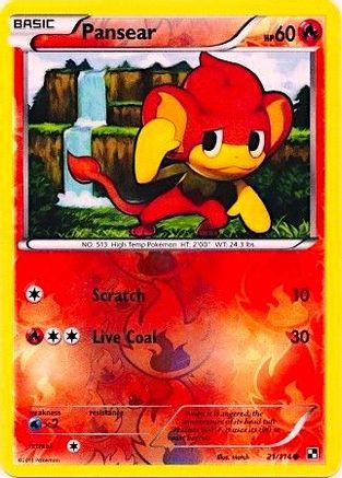 Pansear 021/114 [Miscellaneous Cards & Products]  - Reverse Holofoil