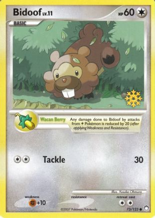Bidoof 073/123 [Countdown Calendar Promos]
