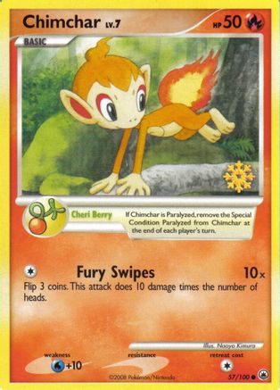 Chimchar 057/100 [Countdown Calendar Promos]