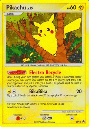 Pikachu DP16 [Countdown Calendar Promos]  - Holofoil