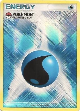 Water Energy (2009 Unnumbered POP Promo) [League & Championship Cards]  - Holofoil