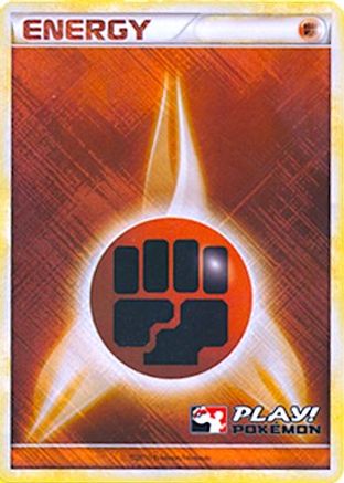 Fighting Energy (2010 Play! Pokemon) [League & Championship Cards]  - Holofoil