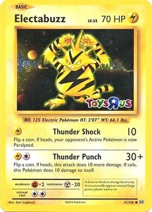 Electabuzz 041/108 [Miscellaneous Cards & Products]  - Holofoil