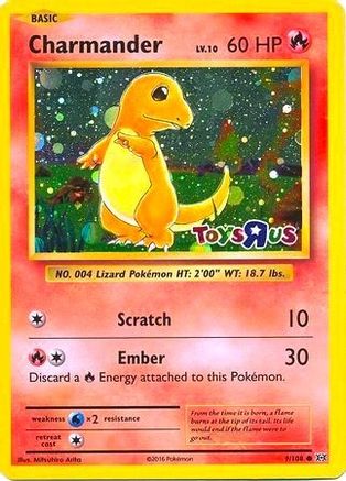 Charmander 009/108 [Miscellaneous Cards & Products]  - Holofoil