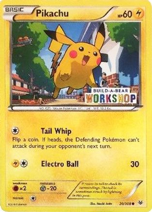 Pikachu 020/108 [Miscellaneous Cards & Products]