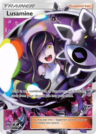 Lusamine (Full Art) 153 [SM  Ultra Prism]  - Holofoil