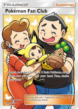 Pokemon Fan Club (Full Art) 155 [SM  Ultra Prism]  - Holofoil