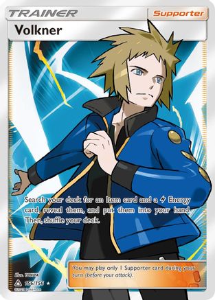 Volkner (Full Art) 156 [SM  Ultra Prism]  - Holofoil