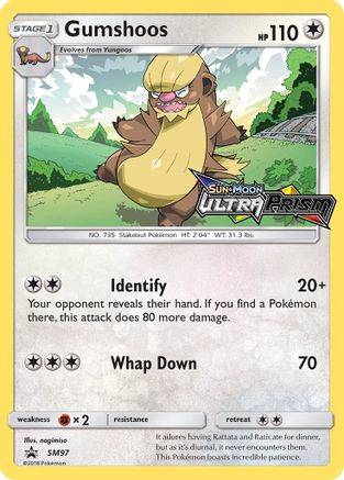 Gumshoos SM97 [SM Promos]  - Holofoil