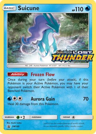 Suicune SM149 [SM Promos]  - Holofoil