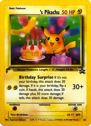 ______'s Pikachu 024 [Pikachu World Collection Promos]