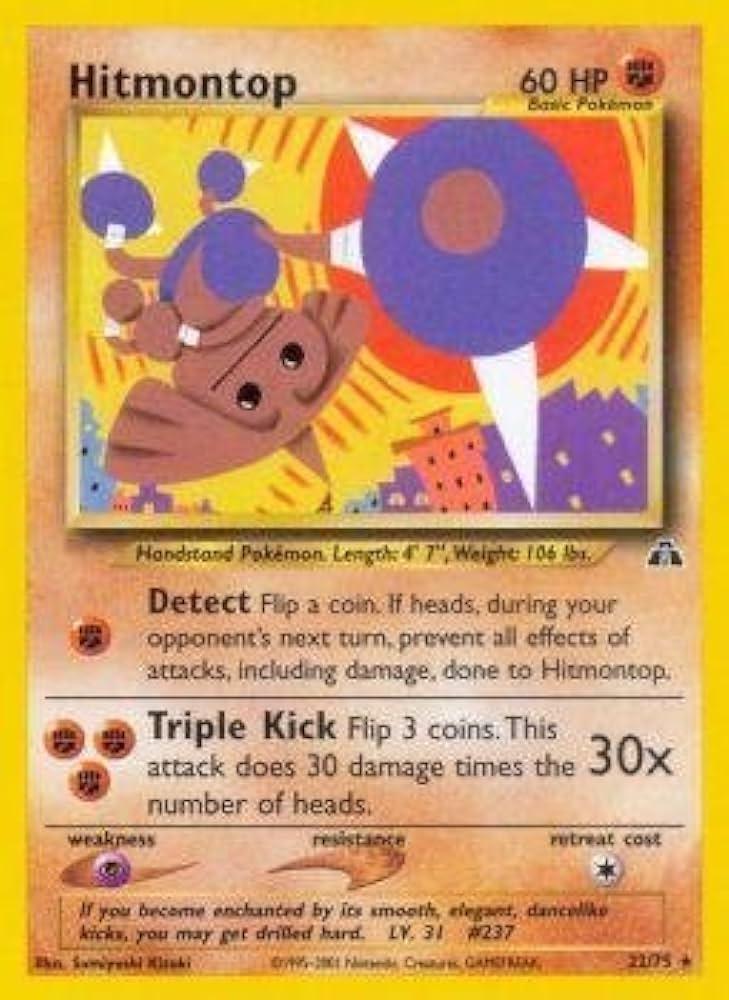 Hitmontop (22) 022 [Neo Discovery]  - Unlimited