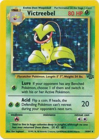 Victreebel (14) 014/64 [Jungle]  - Unlimited Holofoil