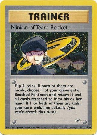 Minion of Team Rocket 113/132 [Gym Heroes]  - Unlimited
