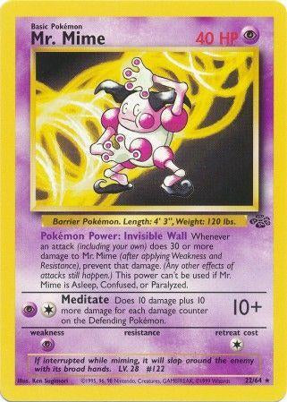 Mr. Mime (22) 022/64 [Jungle]  - Unlimited