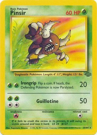 Pinsir (25) 025/64 [Jungle]  - Unlimited