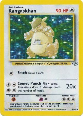Kangaskhan (5) 005/64 [Jungle]  - Unlimited Holofoil