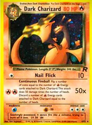 Dark Charizard (4) 004/82 [Team Rocket]  - Unlimited Holofoil